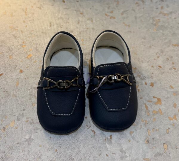 Mocassim bebê marinho